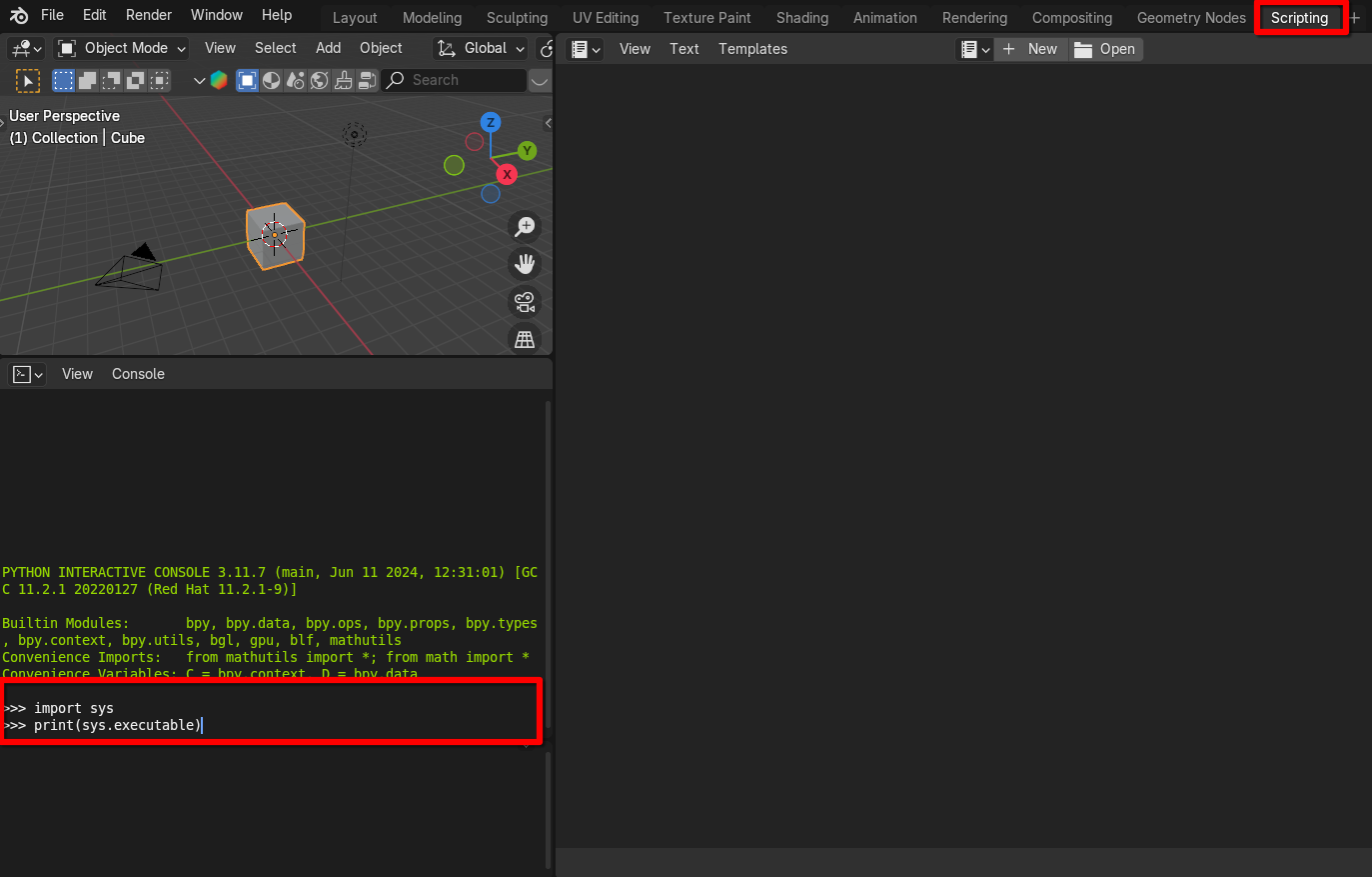 Blender Python version