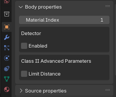 Body Properties